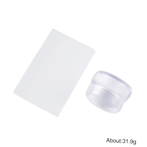 PACKOVE 1 Satz Stempel aus Silikon Bausätze Bausatz Stamper Nagel-Kit Fingernägel werkzeug Nagelkunstzubehör Nailart-Zubehör Nail Beauty Toolkit Transparent von PACKOVE