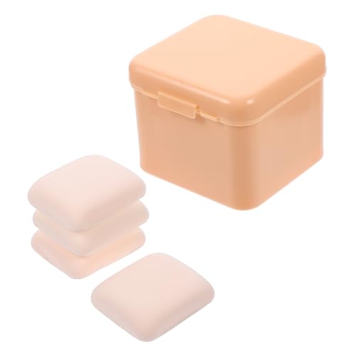 PACKOVE 1 Schachtel Puderquaste Puff Schwämme Kissen Machen Mäusespeck Stiftung Plüsch Fixierpuderschwamm Puderapplikator Schwamm Für Make-up Kleiner Schminkschwamm Hydrophiles Polyurethan von PACKOVE
