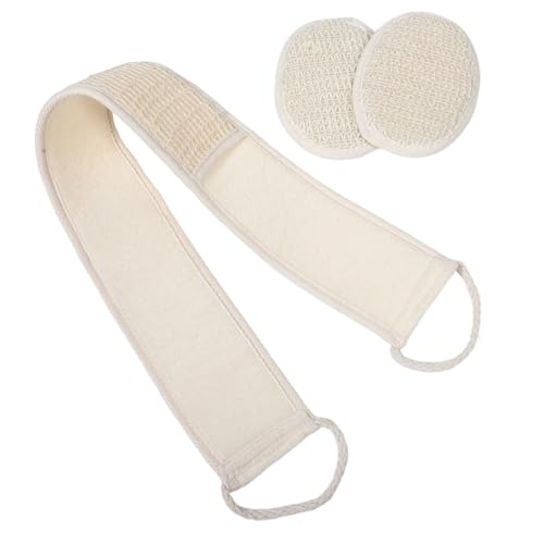 PACKOVE 1 Set Badehandschuhe Und Badetücher Waschlappen Männlicher Luffa Peelinghandschuh Zum Duschen Peeling Rückenschrubber Für Die Dusche Körper Duschbürste Japanisches Handtuch von PACKOVE