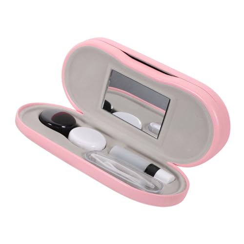 PACKOVE 1 Set Brillenetui Linsen Brillenhalter Linsenaufbewahrungsetui Linsenbehälter Für Den Außenbereich Kontaktlinsen Organizer Taschenlinsenhalter Kosmetischer Linsenbehälter von PACKOVE