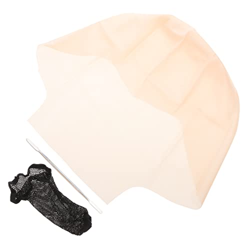 PACKOVE 1 Set Glatzenkappe Glatzenkopf Zum Anziehen Kleidungsabdeckung Durchscheinende Totenkopfkappen Cosplay Teilkostüme Halloween Kostümzubehör Glatzenkappe Glatzenkostüm von PACKOVE