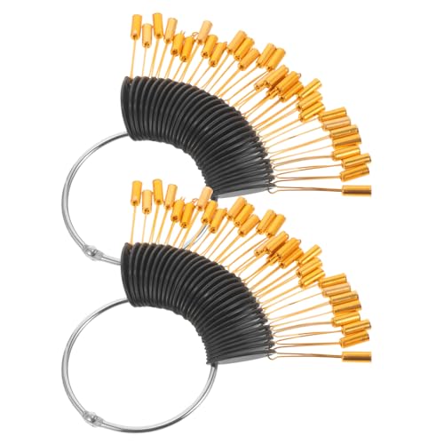 PACKOVE 1 Set Haarfarbentafel Zubehör Haarfarben Schnallenring Ringe Haarring Zum Testen Von Farbstyling Haarfarben Probenhalter Strähnchen Damen Haarfarbenhalter Schlüssel von PACKOVE