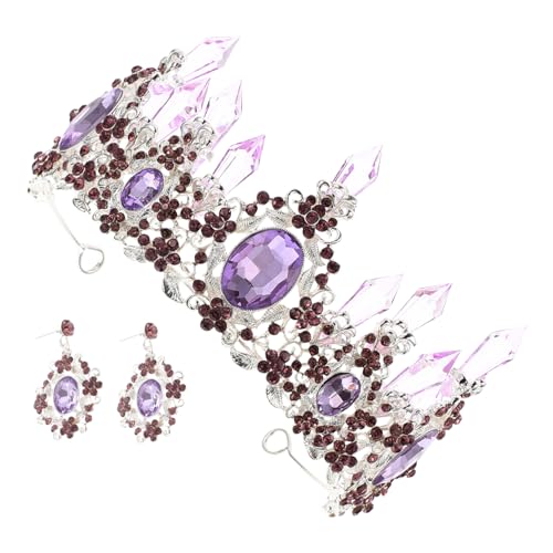 PACKOVE 1 Set Kristall Stigma Kopfbedeckung Ohrringe Bräute Braut Hochzeit Krone Hochzeit Ohrringe Hochzeit Für Braut Kopfschmuck Party Haarschmuck Für Mädchen Hochzeit Haarschmuck PACKOVE 1 Set Kristall Stigma Kopfbedeckung Ohrringe Bräute Braut Hochzeit Krone Hochzeit Ohrringe Hochzeit Für Braut Kopfschmuck Party Haarschmuck Für Mädchen Hochzeit Haarschmuck von PACKOVE