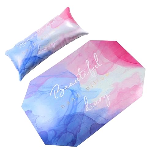 PACKOVE 1 Set Maniküre Kissen Maniküre Set Kissen Nagel Hand Maniküre Halterung Handkissen Nagelkunst Nagelmatte Nagelkissen Handauflage Handkissen Für Nägel Kissen Maniküre von PACKOVE