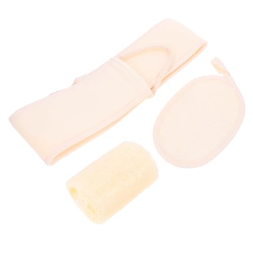 PACKOVE 1 Set Peeling Handtücher Peeling Weiche Bad Dusche Haut Papa Spot Hand Zurück Peeling Luffa von PACKOVE