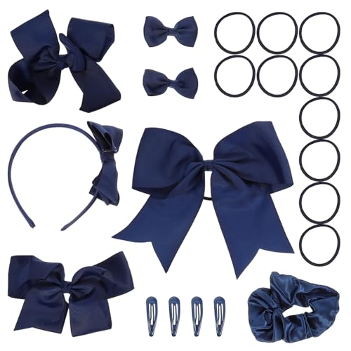 PACKOVE 1 Set Schleifen Haarnadel Haarschleifen Dünne Schmetterlingsklammern Elastische Schleifen Haarspangen Für Silberne Haarspangen Haargummis Mädchen Haar Accessoires Haar von PACKOVE