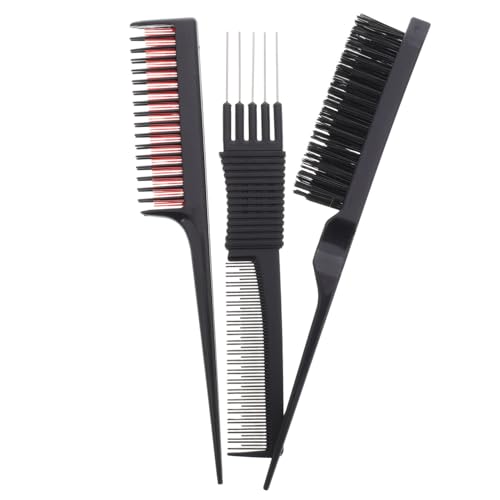 PACKOVE 1satz Teasing Kamm Set Für Herren Und Damen Teiliges Friseurkamm Set Stylen Entwirren Und Hervorheben Von Haaren Für Salon Und Heimgebrauch von PACKOVE