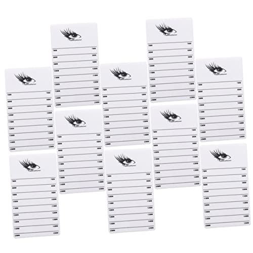 PACKOVE 1 Set Wimpern Aufbewahrungsbox Dichtung Wimpern Kiss Wimpernschalen Verlängerungen Wimpern Organizer Pfropf Wimpernhalter Wimpernhalter Tablett Wimpernverlängerungsbrett von PACKOVE