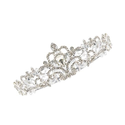 PACKOVE Braut Tiara Mit Strass-stirnband Elegante Krone Für Mädchen Und Frauen Hochzeits-haarschmuck Für Besondere Anlässe Leicht Und Bequem Für Partys Und Bankette von PACKOVE