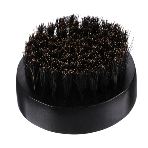 PACKOVE 1 Stück Bartbürste mit Schweineborsten Werkzeuge für Männer Körperpflege Zaubererbart Eber Bartwerkzeug rasieren hairbrush Bart -Styling -Pinsel Haar Styling Borstenhaar Black von PACKOVE