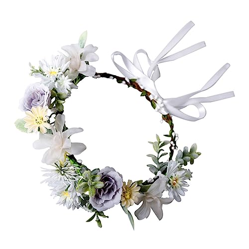 PACKOVE 1 Stück Braut Haarschmuck aus Kunstblumen Wreath Headdress für Hochzeiten Handgemachtes Haaraccessoire für und Mädchen für Hochzeitsfotografie Bequem und PACKOVE 1 Stück Braut Haarschmuck aus Kunstblumen Wreath Headdress für Hochzeiten Handgemachtes Haaraccessoire für und Mädchen für Hochzeitsfotografie Bequem und von PACKOVE