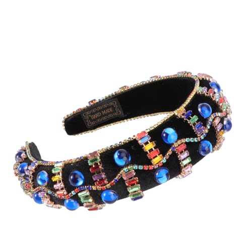 PACKOVE 1stück Barock Retro Haarschmuck Stirnband Mit Strass Geeignet Für Makeup Spa Tägliches Tragen Stilvolles Accessoire Für Damen Und Partys PACKOVE 1stück Barock Retro Haarschmuck Stirnband Mit Strass Geeignet Für Makeup Spa Tägliches Tragen Stilvolles Accessoire Für Damen Und Partys von PACKOVE