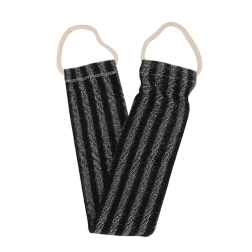 PACKOVE 1 Stück Erweitertes Duschtuch Badewäscher Für Den Körper Waschen Erwachsene Schäumend Körperwäscher Männer Peeling Handtuch Reinigungstücher Zurück Baumwolle Black von PACKOVE