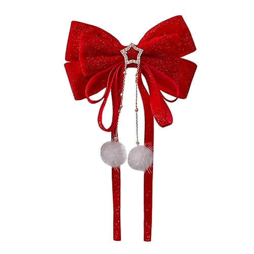 PACKOVE 1 Stück Haarschmuck Für Mädchen Haarspange Kleinkinder Haarspangen Haarschleife Haarschleifen Clip Haarschleifen Clips Schleifen Clips Schleifenband Haarspangen Mädchen von PACKOVE