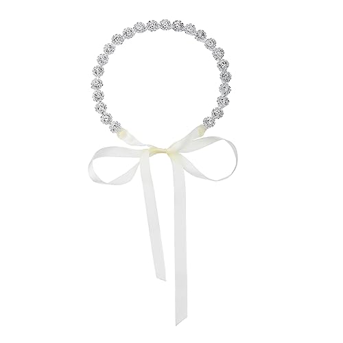 PACKOVE 1 Stück Haarschmuckset für Bräute Rhinestone Stirnband mit Satinband Handgefertigtes Hochzeitsaccessoire Funkelndes Haarband für Unvergessliche bei Feierlichkeiten PACKOVE 1 Stück Haarschmuckset für Bräute Rhinestone Stirnband mit Satinband Handgefertigtes Hochzeitsaccessoire Funkelndes Haarband für Unvergessliche bei Feierlichkeiten von PACKOVE