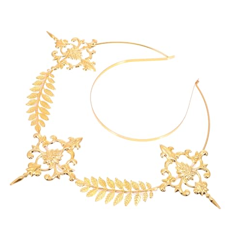 PACKOVE 1stück Retro Goldene Haaraccessoires Headdress Für Mädchen Leichtes Haarband Für Hochzeiten Partys Und Verlobungen Design Mit Delikaten Details Für Und Bräute von PACKOVE