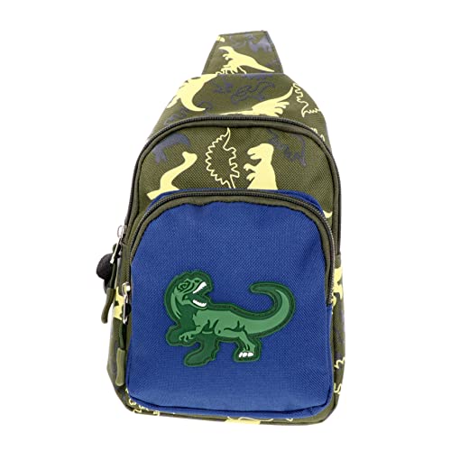 1 STK Dinosaurier-gürteltasche Für Kinder Cartoon-kindertasche Schöne Bauchtasche Umhängetasche Kinder Jungen Tasche Jungenrucksack Gepäck Und Taschen Niedlich Nylon Baby von PACKOVE