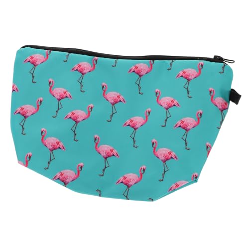 PACKOVE 1 Stück Kosmetiktasche mit Flamingo Organizer für Make Up und Toilettenartikel für Damen für Reisen Camping von PACKOVE