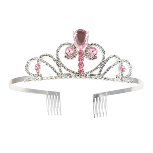 PACKOVE Geburtstagskrone Für Junge Mädchen Aus Hochwertigem Material Elegante Kronenform Als Kopfschmuck Für Kinderparty Und Fotos Leicht Und Robust Für Ganzen Tag von PACKOVE