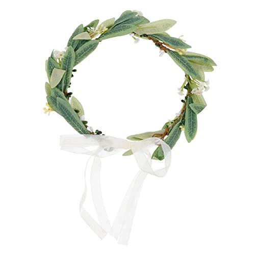 PACKOVE Oliveblatt Stirnband Aus Leichtem Material Für Braut Kopf Foto Requisiten Weihnachtsgeschenke Party Hochzeit Cosplay Karneval Maskerade von PACKOVE