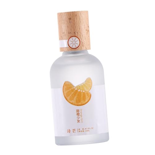 PACKOVE 1 Stück Orangefarbenes Parfüm sprühnebel flasche sprayflasche women perfume kadın parfümleri spray flaschen Kokosparfüm Wesen leicht duftendes Parfüm Mini-Parfums Aluminiumdüse von PACKOVE