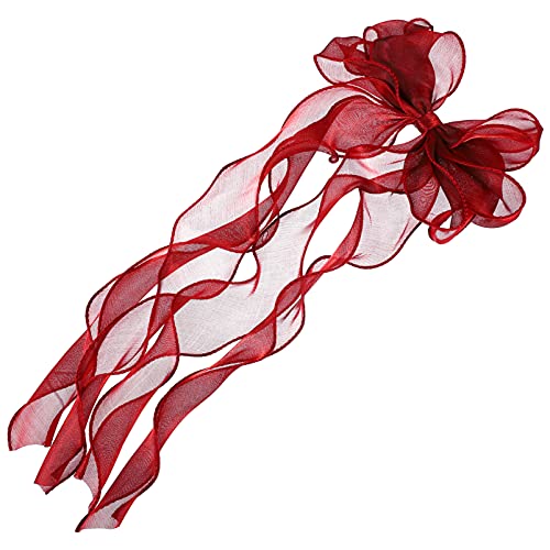PACKOVE 1 Stück Oversized Dreischichtiger Haarklammer mit Schleifen Haarschmuck für Damen für Hochzeiten und Besondere Anlässe Haaraccessoires Weinrot PACKOVE 1 Stück Oversized Dreischichtiger Haarklammer mit Schleifen Haarschmuck für Damen für Hochzeiten und Besondere Anlässe Haaraccessoires Weinrot von PACKOVE