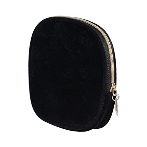 PACKOVE Mini Kosmetiktasche Für Damen Mit Reißverschluss Tragbare Aufbewahrungstasche Aus Langlebigem Material Geeignet Für Reisen Partys Und Shopping Für Lippenstifte Und von PACKOVE