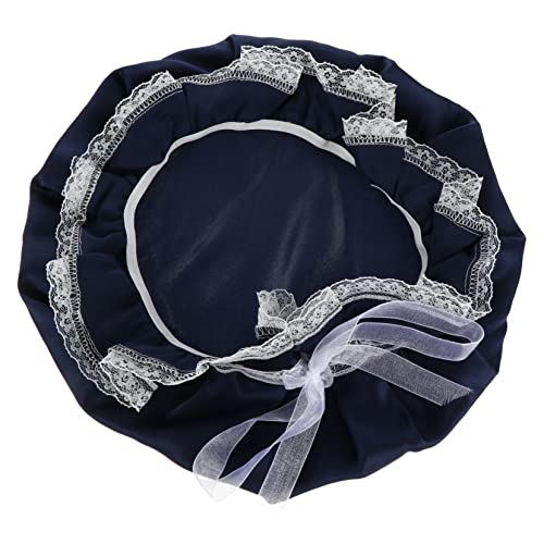 PACKOVE 1 Stück Seidene Nachtmütze mit Verstellbarem Band Atmungsaktive und Hautfreundliche Schlafhaube für Damen Schützt vor Frizz und Haarbruch zum Schlafen Duschen und Makeup von PACKOVE