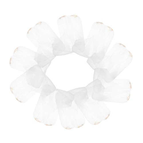 PACKOVE 10 Paare Einweg wasserdichte Schuhüberzieher mit Vollfußschutz rutschfest für Outdoor Camping Wandern Praktische Regenschutz Überschuhe für Damen und Herren von PACKOVE