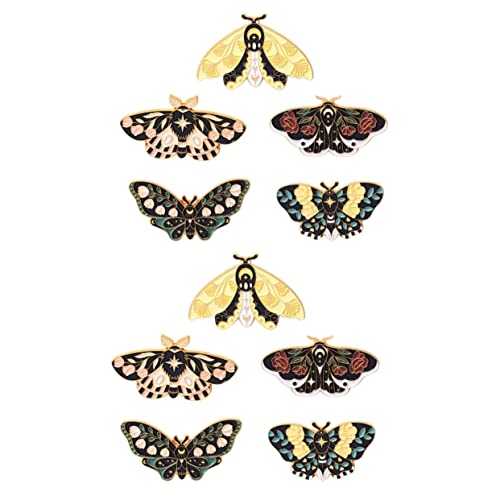 PACKOVE 10 Stk Schmetterlingsbrosche Kleidungsbrosche Mutter Rucksack kreative Brosche Schal von PACKOVE