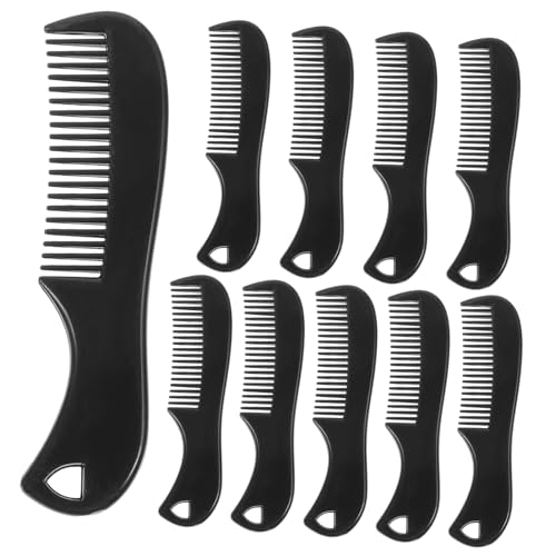 PACKOVE 10stücke Teiliges Bartkämme Für Männer Mini-haarkamm Für Bartpflege Tragbarer Kamm Für Präzise Frisuren Langlebiges Pflegezubehör Für Haartypen von PACKOVE