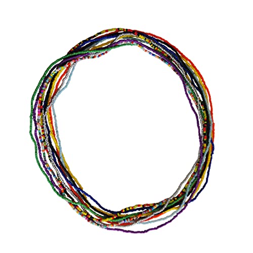 PACKOVE 10stücke Taillenkette Für Damen Strand-taillenkette Körperkette Aus Perlen Taillengürtel Für Frauen Damen-taillendekoration Exquisit Und Modisch von PACKOVE