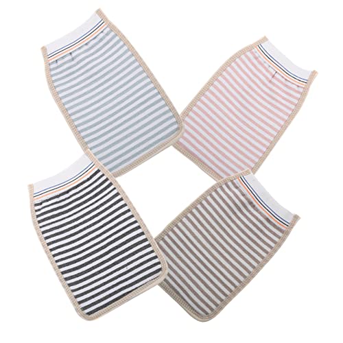 PACKOVE 10 Stück Exfoliator Tücher Doppellagige Körperwasch Handtücher für Effektives Peeling Hautschonend und Rutschfest für Körperpflege und Farben Zufällig Zufällige von PACKOVE