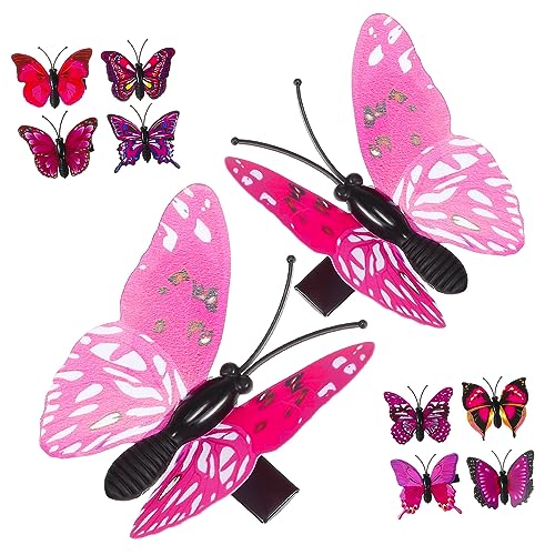PACKOVE 10stücke Schmetterlings-haarspangen Haar-zubehör Party-dekoration Schmetterling Barrettes Für Frauen Mädchen von PACKOVE