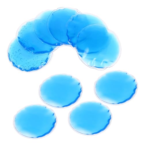 PACKOVE 10 Stück Kaltkompresse Heißkompresse Augenmaske Schlafmasken Gesichtseis Für Patch Kühlung Ultra Pads Augenlid Cool Eye Pad Blau Pvc PACKOVE 10 Stück Kaltkompresse Heißkompresse Augenmaske Schlafmasken Gesichtseis Für Patch Kühlung Ultra Pads Augenlid Cool Eye Pad Blau Pvc von PACKOVE