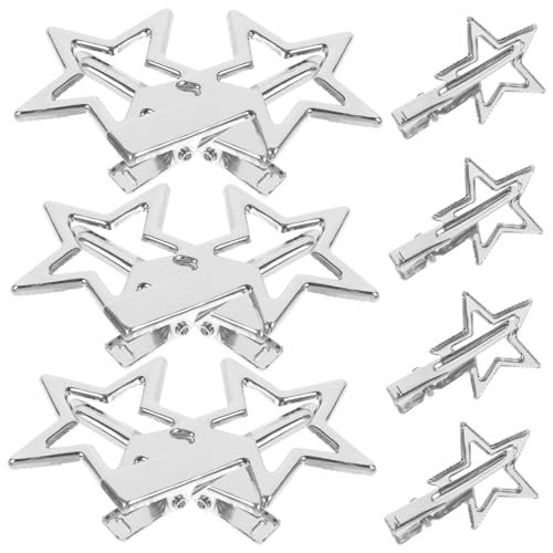 PACKOVE 10stücke Sternförmige Metall Haarspangen Für Mädchen Und Frauen Dekorative Stern Haarspangen Kleine Stern Als Haarschmuck Geeignet Für Pony Und Seitenhaar von PACKOVE