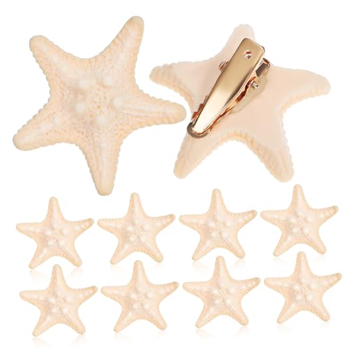 PACKOVE 10stücke Meerjungfrauen-haarclips Aus Harz Für Frauen Und Mädchen Mit Krokodilklemme Für Sicheren Halt Leichtes Und Detailreiches Design Als Accessoire von PACKOVE
