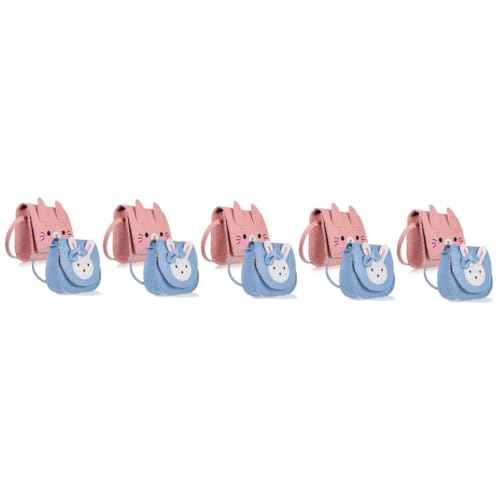 PACKOVE 10 STK Taschen Handtasche Für Mädchen Geldbörse Für Umhängetasche Mit Häschen Geldbörsen Für Kaninchenmädchen Häschen Geldbörse Mode-geldbörse Pu-Leder Kind Kleines Mädchen Hase von PACKOVE