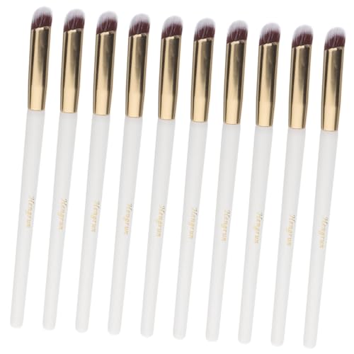 PACKOVE 10 Stück Teiliges Concealer Pinsel für Make Up Ergonomisches Design für Anwendung von Concealer Lidschatten und Lippenstift Passend für Kosmetiktaschen für Professionelle und von PACKOVE