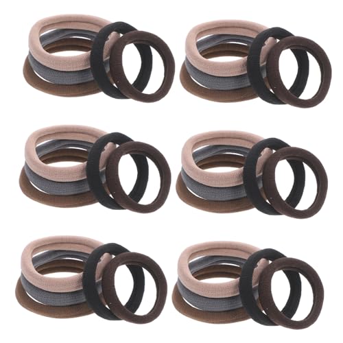 PACKOVE 100stücke Haargummis Für Elastische Zopfgummis Klassischen Farben Für Vielseitige Frisuren Für Sport Und Alltag Perfektes Für Mädchen Und Damen von PACKOVE