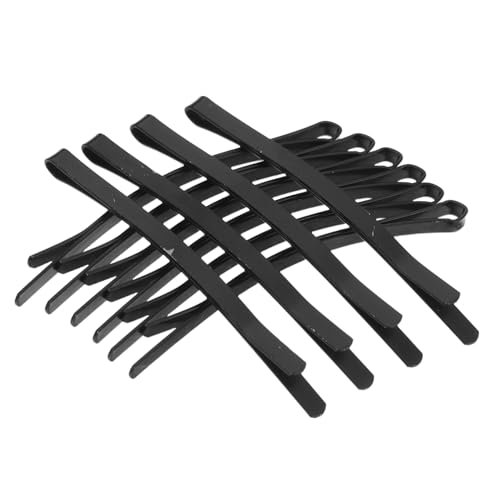 PACKOVE 100 Stück Schwarze Metall Haarnadeln Bobby Pins Langlebig Robust Wiederverwendbar für Frauen Mädchen Haarschmuck Vielseitig zum Fixieren Flechten Styling Alltagsgebrauch von PACKOVE