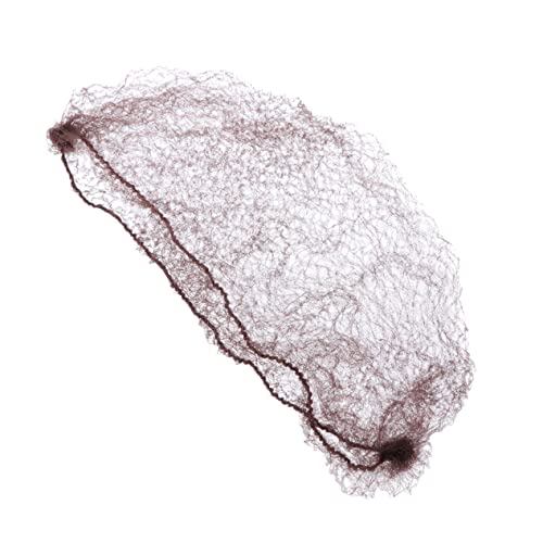 PACKOVE 100stücke Unsichtbares Elastisches Haarnetz Ballett-haarnetz Verkleidungszubehör Duttabdeckung Elastisches Netz-haarknotennetz Für Frauen Und Mädchen von PACKOVE
