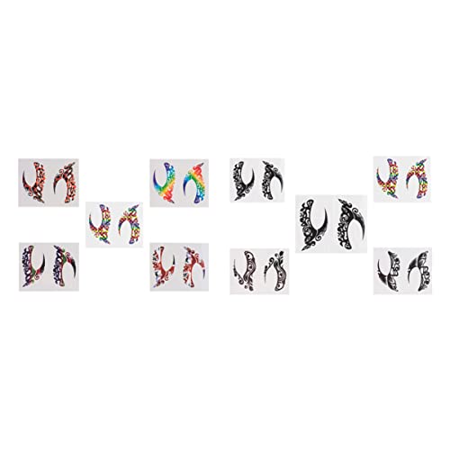 PACKOVE 10paare Festival Eyeliner Sticker Und Augen-make-up Aufkleber Kunstvolle Kostüm-requisiten Für Und Partys Komfortabel Und Langlebig PACKOVE 10paare Festival Eyeliner Sticker Und Augen-make-up Aufkleber Kunstvolle Kostüm-requisiten Für Und Partys Komfortabel Und Langlebig von PACKOVE