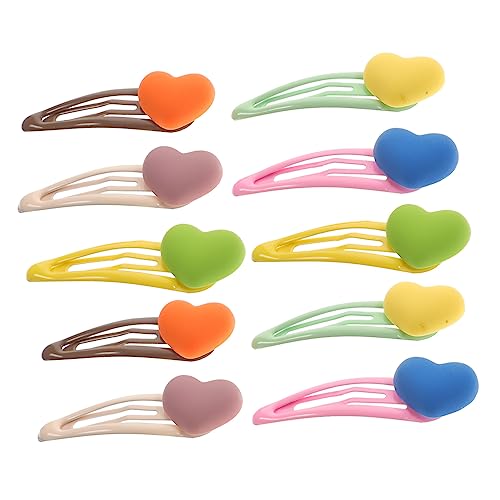 PACKOVE 10stücke Cartoon Haarclips Für Mädchen Süße Haarschmuck Leicht Anzubringen Leuchtende Farben Für Alltag Und Partys von PACKOVE