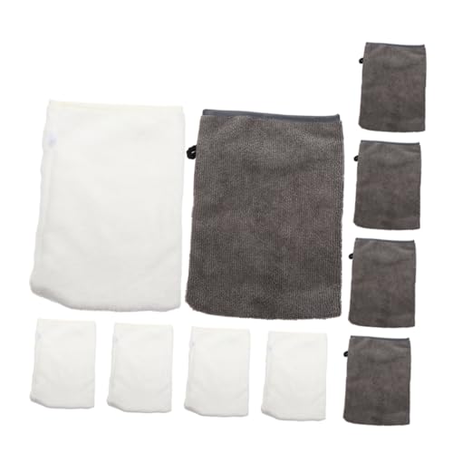 PACKOVE 10stücke Gesichtshandschuhe Für Reinigung Wiederverwendbar Make-up-entferner Hautfreundliches Material Atmungsaktiv Schnell Trocknend von PACKOVE