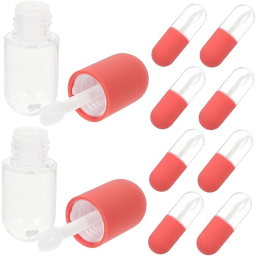 PACKOVE 10stücke Nachfüllbare Lipgloss-röhrchen Leere Lippenbalsam-behälter Für Diy-projekte Mit Guter Abdichtung Und Modischem Design Für Frauen Und Mädchen von PACKOVE