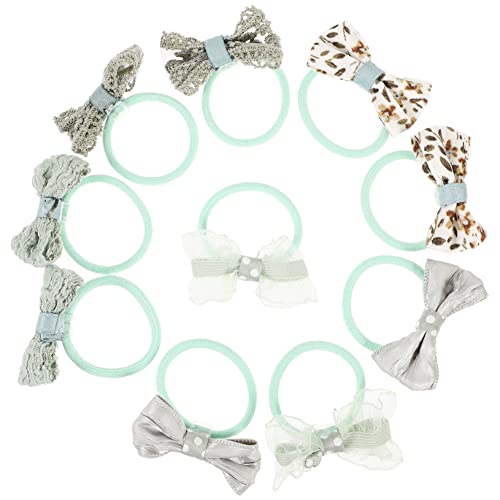 PACKOVE 10stücke Scrunchies Mit Schleifen Stilvolle Haargummis Für Damen Und Mädchen Haaraccessoires Für Verschiedenen Farben Erhältlich PACKOVE 10stücke Scrunchies Mit Schleifen Stilvolle Haargummis Für Damen Und Mädchen Haaraccessoires Für Verschiedenen Farben Erhältlich von PACKOVE
