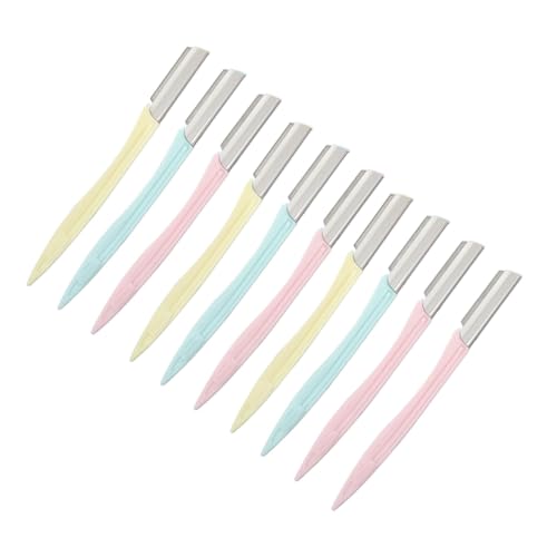 PACKOVE 10stücke Teiliges Set Augenbrauenrasierer Tragbarer Augenbrauenformer Für Präzise Formen Ergonomisches Design Für Reisen Für Damen Und Herren PACKOVE 10stücke Teiliges Set Augenbrauenrasierer Tragbarer Augenbrauenformer Für Präzise Formen Ergonomisches Design Für Reisen Für Damen Und Herren von PACKOVE