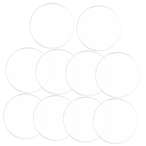 PACKOVE 10stücke -Uhren-gläser Abriebfest Uhren-linsen Kompakter Ersatz Für Uhrenglas von PACKOVE