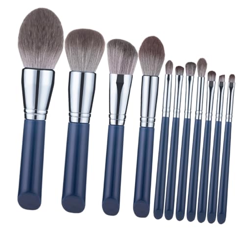 PACKOVE 11 Stück Teiliges Makeup Pinselset Hochwertige Schminkpinsel für Foundation Puder und Lidschatten für Anfänger und Profis Weiche Borsten und Stabiler Holzgriff PACKOVE 11 Stück Teiliges Makeup Pinselset Hochwertige Schminkpinsel für Foundation Puder und Lidschatten für Anfänger und Profis Weiche Borsten und Stabiler Holzgriff von PACKOVE